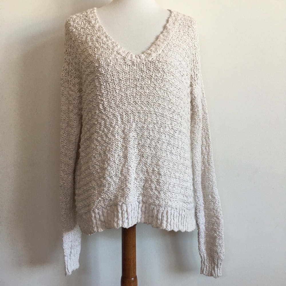 Kimchi Blue Oversized Knit Sweater Pullover Large
